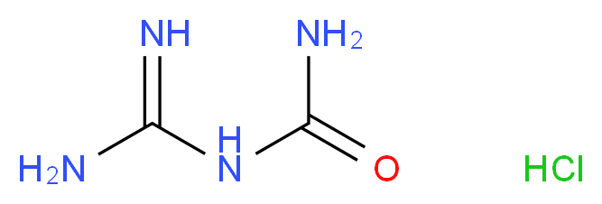 carbamimidoylurea hydrochloride_分子结构_CAS_926-72-7