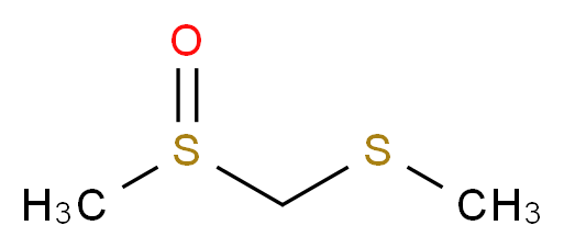 (R)-methanesulfinyl(methylsulfanyl)methane_分子结构_CAS_33577-16-1