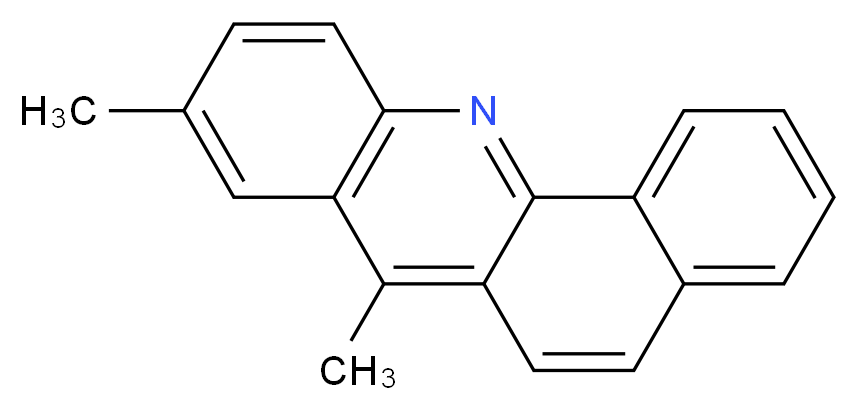 7,9-二甲基苯并吖啶_分子结构_CAS_963-89-3)