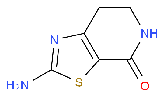 2-amino-4H,5H,6H,7H-[1,3]thiazolo[5,4-c]pyridin-4-one_分子结构_CAS_26493-11-8