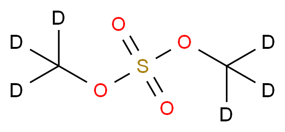 硫酸二甲酯-d6_分子结构_CAS_15199-43-6)