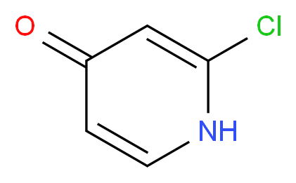 2-chloro-1,4-dihydropyridin-4-one_分子结构_CAS_17368-12-6
