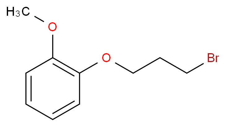 1-(3-bromopropoxy)-2-methoxybenzene_分子结构_CAS_67563-72-8)