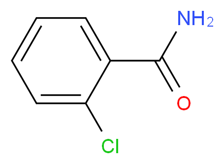 2-氯苯甲酰胺_分子结构_CAS_609-66-5)