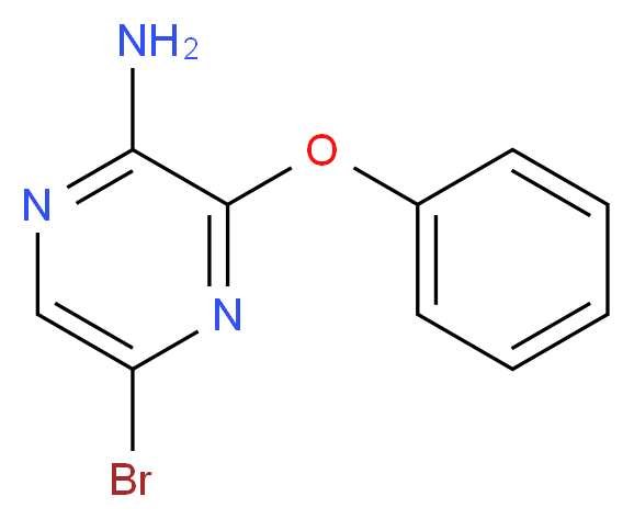 5Bromo-3-phenoxypyrazin-2-amine_分子结构_CAS_548793-12-0)
