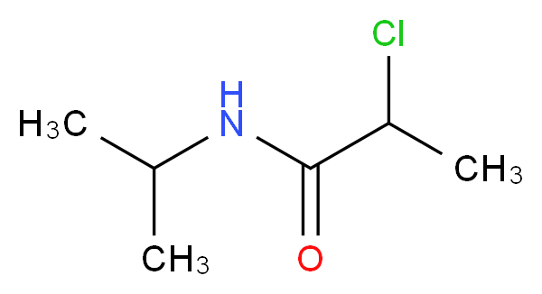 2-Chloro-N-isopropylpropanamide_分子结构_CAS_42275-92-3)