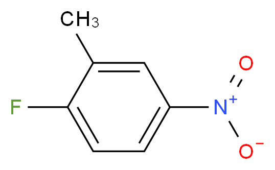 1-fluoro-2-methyl-4-nitrobenzene_分子结构_CAS_455-88-9)