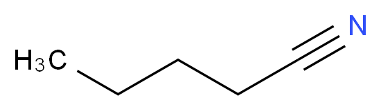 n-BUTYL CYANIDE_分子结构_CAS_110-59-8)