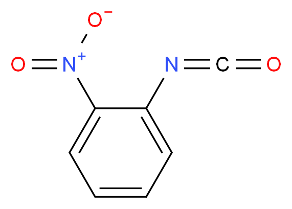 1-isocyanato-2-nitrobenzene_分子结构_CAS_3320-86-3