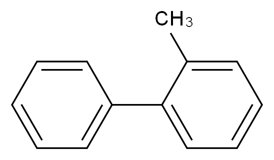 1-methyl-2-phenylbenzene_分子结构_CAS_643-58-3