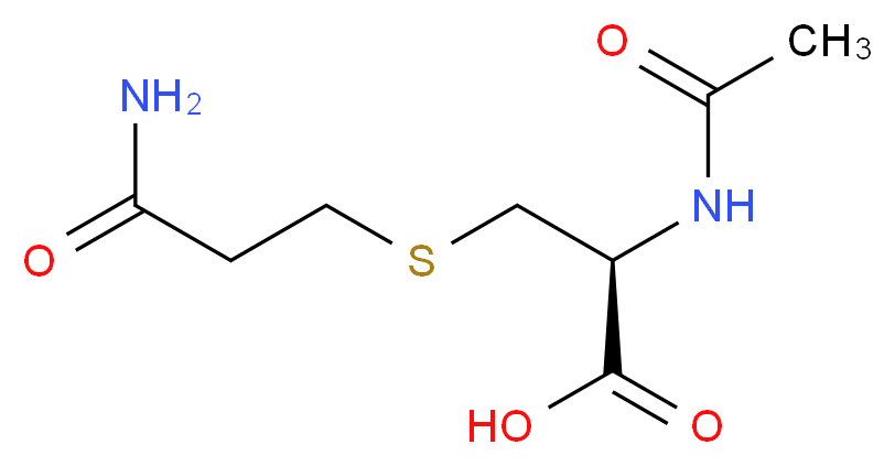 N-Acetyl-S-(carbamoylethyl)-L-cysteine_分子结构_CAS_81690-92-8)