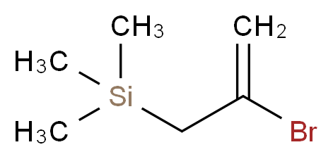 (2-bromoprop-2-en-1-yl)trimethylsilane_分子结构_CAS_81790-10-5