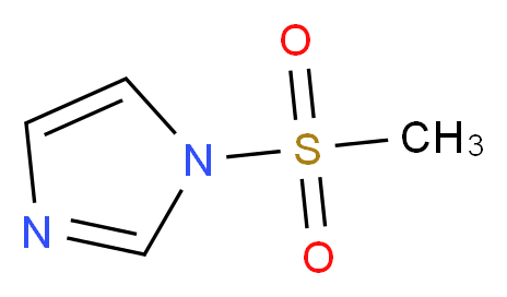 N-甲磺酰咪唑_分子结构_CAS_40736-26-3)