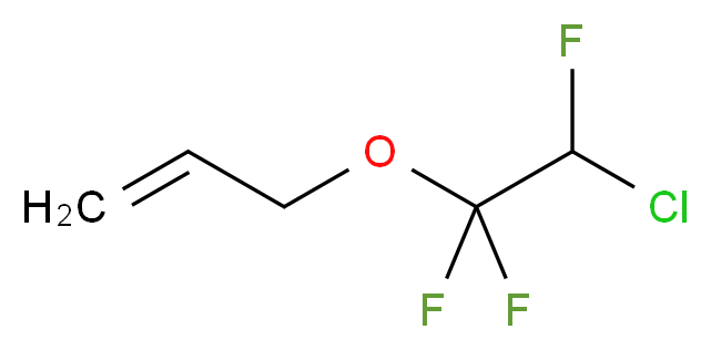 Allyl 2-chloro-1,1,2-trifluoroethyl ether_分子结构_CAS_)