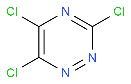 3,5,6-TRICHLORO-[1,2,4]TRIAZINE_分子结构_CAS_873-41-6)