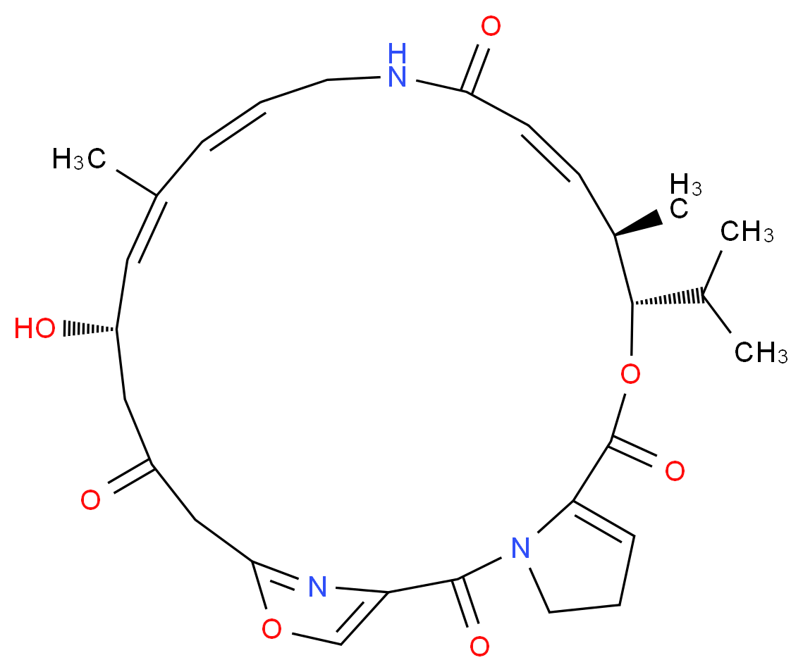 Virginiamycin M1_分子结构_CAS_21411-53-0)