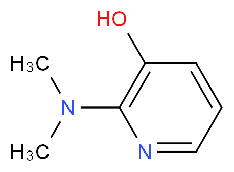 2-(dimethylamino)pyridin-3-ol_分子结构_CAS_)