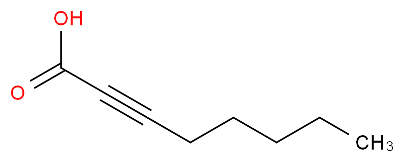 oct-2-ynoic acid_分子结构_CAS_5663-96-7)