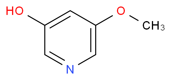 5-Methoxy-pyridin-3-ol_分子结构_CAS_109345-94-0)