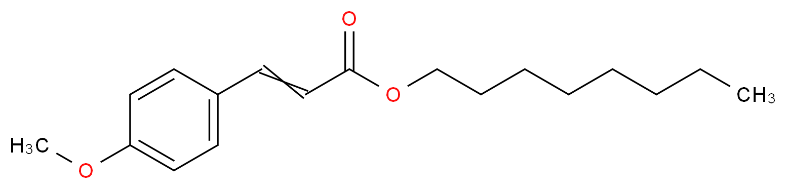 CAS_5466-77-3 分子结构
