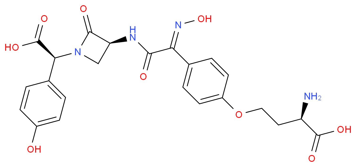 Nocardicin B_分子结构_CAS_60134-71-6)
