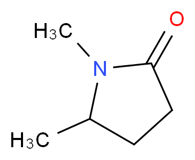 1,5-dimethylpyrrolidin-2-one_分子结构_CAS_5075-92-3