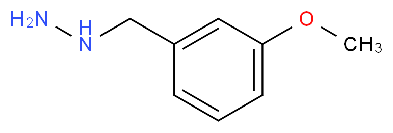 [(3-methoxyphenyl)methyl]hydrazine_分子结构_CAS_85293-12-5