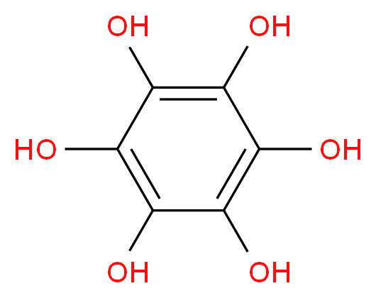 benzene-1,2,3,4,5,6-hexol_分子结构_CAS_608-80-0