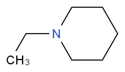 1-乙基哌啶_分子结构_CAS_766-09-6)