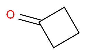 cyclobutanone_分子结构_CAS_1191-95-3