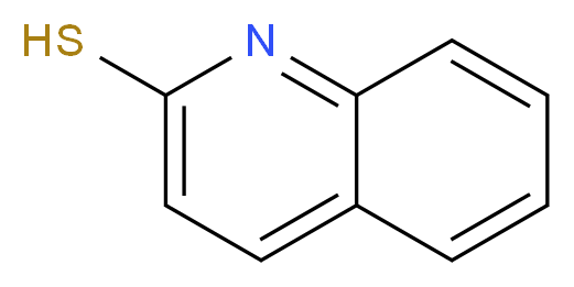 2-硫代喹啉_分子结构_CAS_2637-37-8)