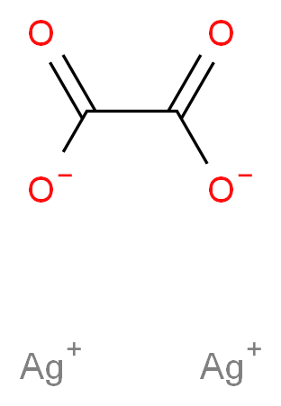 disilver(1+) ion oxalate_分子结构_CAS_533-51-7