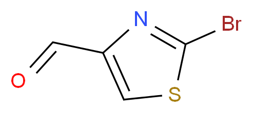 2-Bromo-1,3-thiazole-4-carboxaldehyde_分子结构_CAS_5198-80-1)