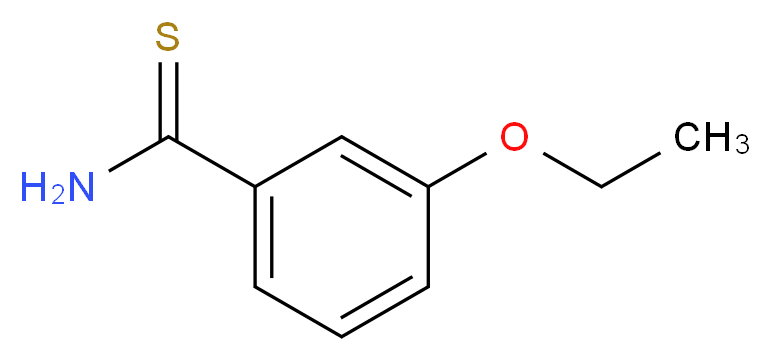 3-ethoxybenzenecarbothioamide_分子结构_CAS_747411-11-6)