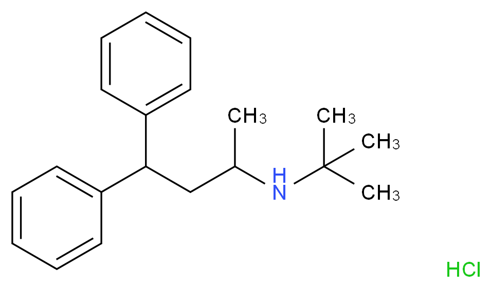 Terodiline hydrochloride_分子结构_CAS_7082-21-5)