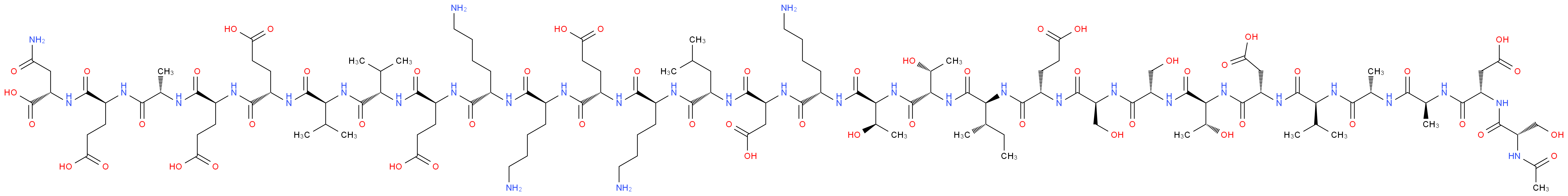 Thymosin α1 bovine_分子结构_CAS_62304-98-7)