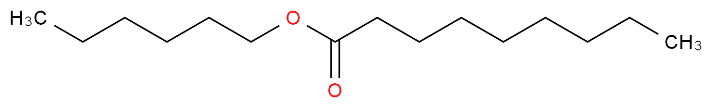 HEXYL PELARGONATE_分子结构_CAS_37165-63-2)