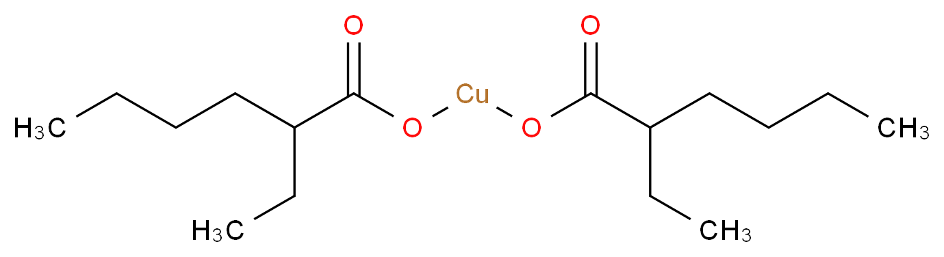 2-乙基己酸铜(II)_分子结构_CAS_149-11-1)