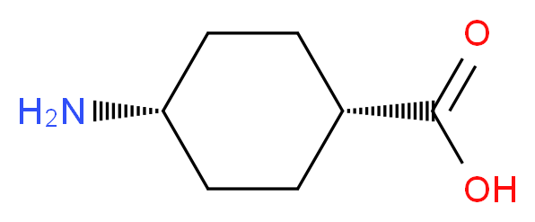 (1s,4s)-4-aminocyclohexane-1-carboxylic acid_分子结构_CAS_3685-23-2