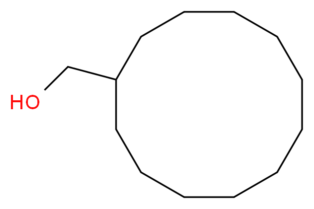 cyclododecylmethanol_分子结构_CAS_1892-12-2