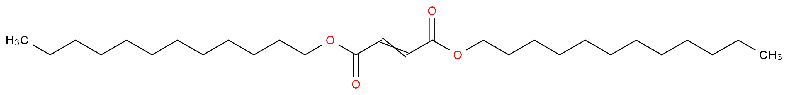 1,4-didodecyl but-2-enedioate_分子结构_CAS_2915-52-8