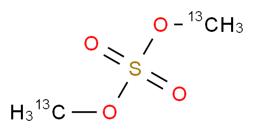 bis(<sup>1</sup><sup>3</sup>C)methyl sulfate_分子结构_CAS_286013-18-1