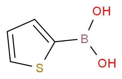 Thiophen-2-ylboronic acid_分子结构_CAS_6165-68-0)