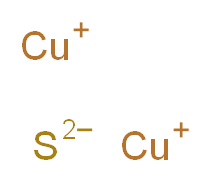 Copper(I) sulfide_分子结构_CAS_22205-45-4)