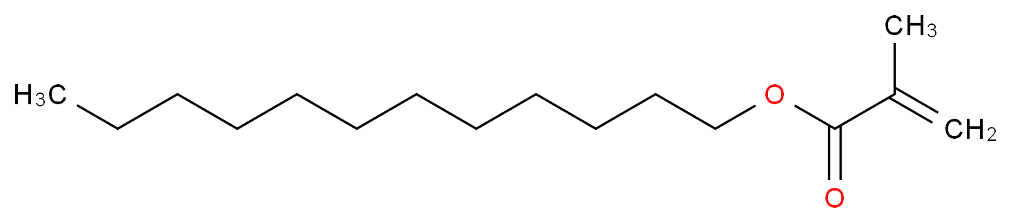 DODECYL METHACRYLATE_分子结构_CAS_142-90-5)