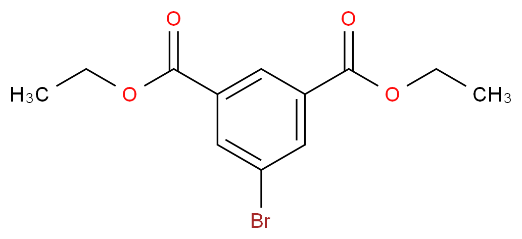 1,3-diethyl 5-bromobenzene-1,3-dicarboxylate_分子结构_CAS_127437-29-0