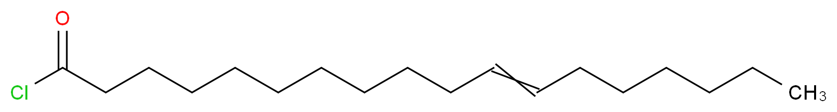 octadec-11-enoyl chloride_分子结构_CAS_95548-26-8