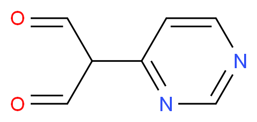 2-(Pyrimidin-4-yl)malondialdehyde_分子结构_CAS_28648-78-4)