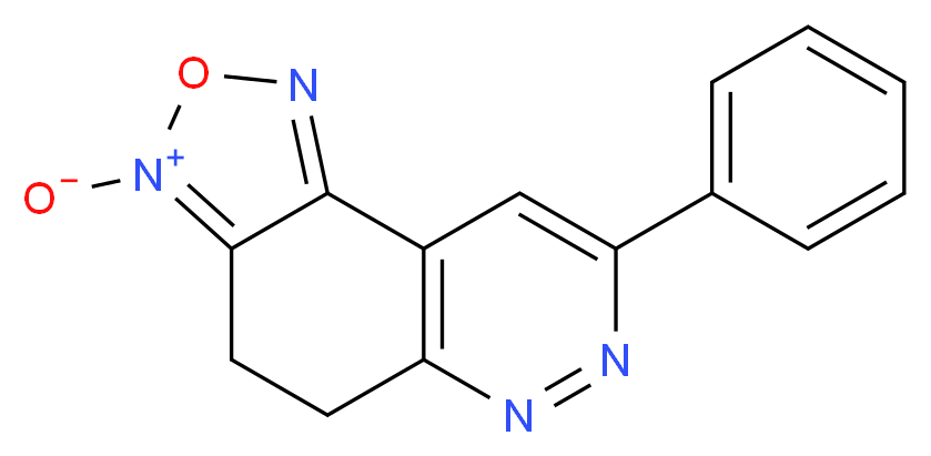8-Phenyl-4,5-dihydro[1,2,5]oxadiazolo[3,4-f]cinnoline-3-oxide 97%_分子结构_CAS_)