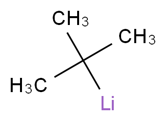 tert-butyllithium_分子结构_CAS_594-19-4